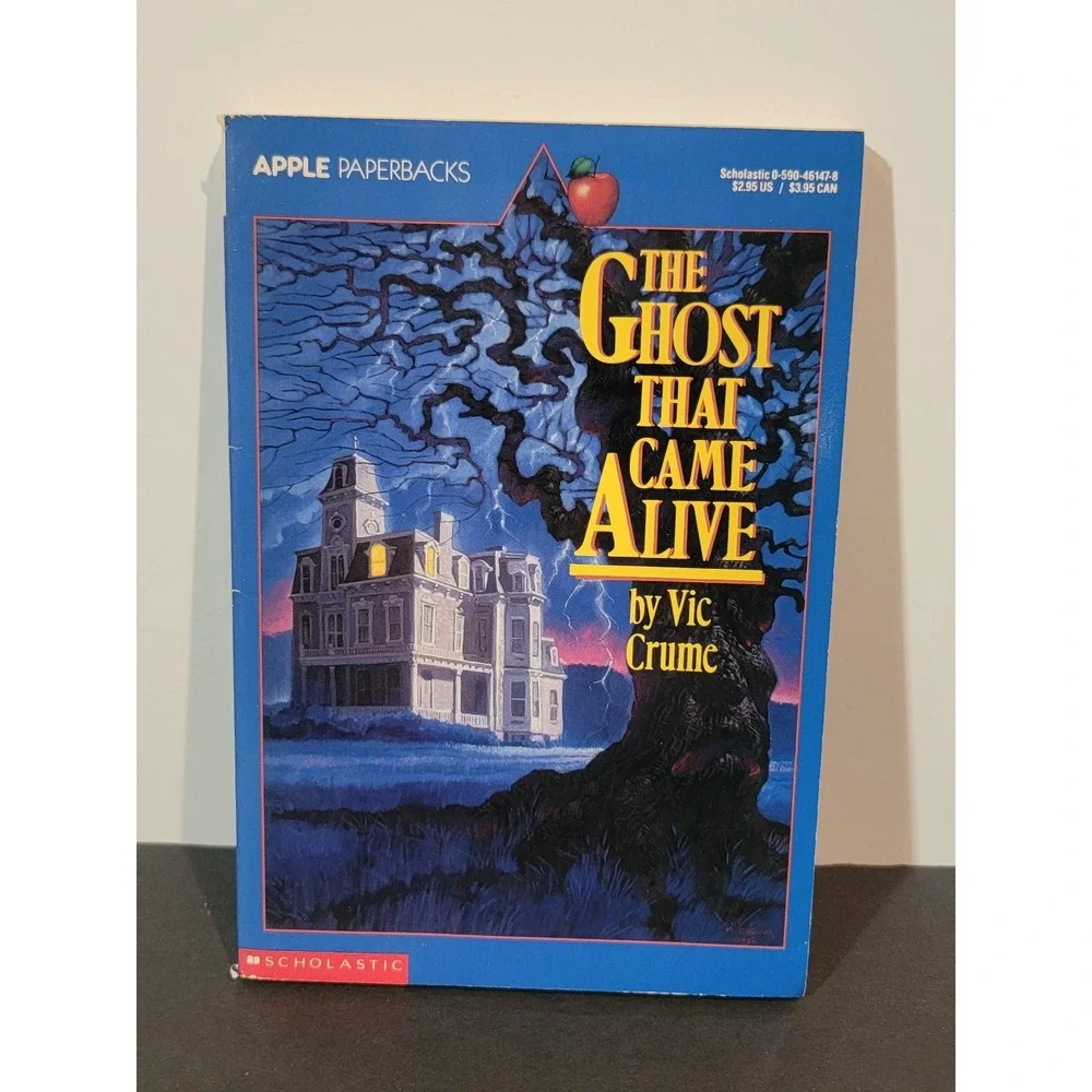 The Ghost That Came Alive Vic Crume 1992‎ Apple Paperbacks Scholastic